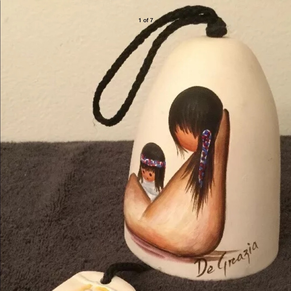 DE GRAZIA ART Wind Chimes Mother/Child